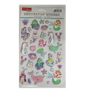 Tanex Puffy Deniz Kızı Ve Arkadaşları Serisi Tnx-27165