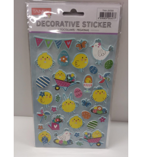 Tanex Puffy Etiketi Civciv Serisi Tnx-25358