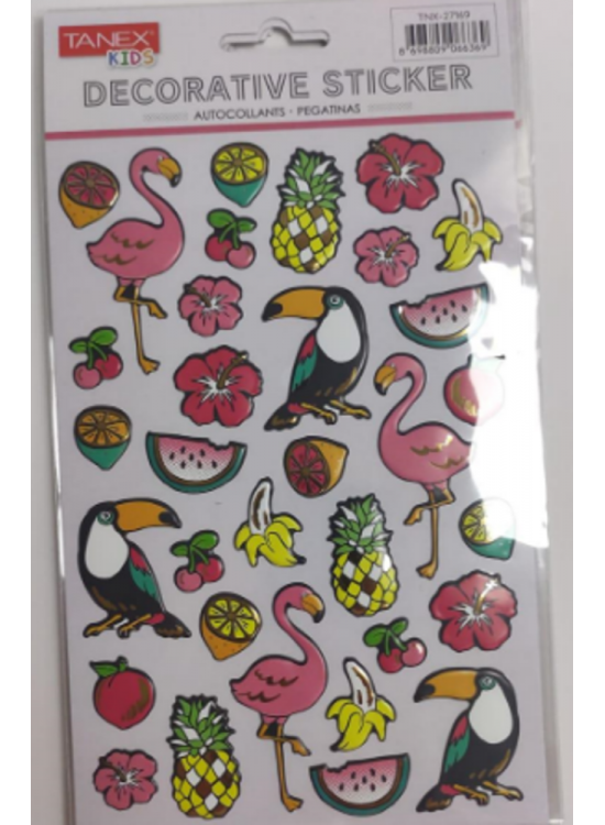 Tanex Puffy Flamingolar Serisi Tnx-27169