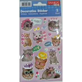 Tanex Puffy İnstagram Kedileri Serisi Tnx-27228