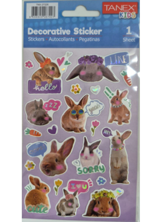 Tanex Puffy İnstagram Tavşanları Serisi Tnx-27226 Tanex Puffy İnstagram Tavşanları Serisi Tnx-27226