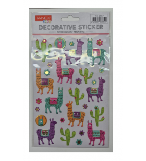 Tanex Puffy Renkli Lamalar Serisi Tnx-27167