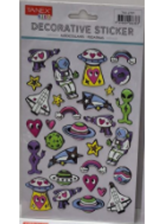 Tanex Puffy Renkli Uzaylılar Serisi Tnx-27171