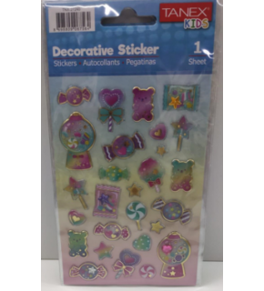 Tanex Puffy Şekerler Serisi Tnx-27240