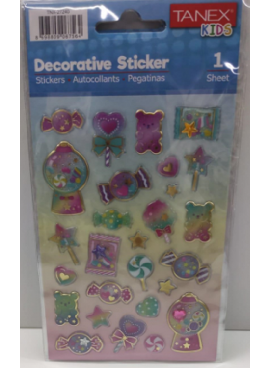 Tanex Puffy Şekerler Serisi Tnx-27240