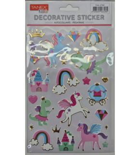 Tanex Puffy Unıcorn Krallık Serisi Tnx-27161