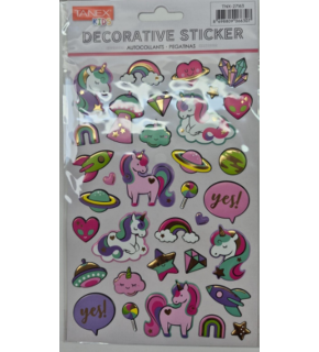 Tanex Puffy Uzaylı Unıcorn Serisi Tnx-27163