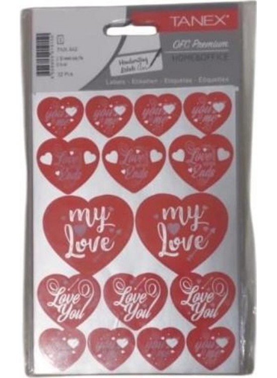 Tanex Sılver Kalp Etiketi-2 Tnx-342 (1 Adet) Tanex Sılver Kalp Etiketi-2 Tnx-342 (1 Adet)