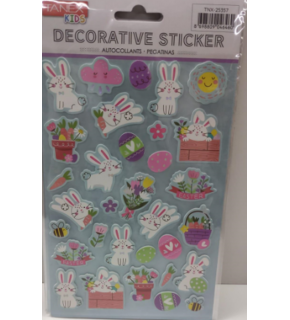 Tanex Tavşan Serisi Puffy Etiketi Tnx-25357