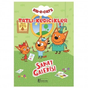 Tatlı Kedicikler Hikaye Kitabı Sanat Galerisi 20x28 4 YP