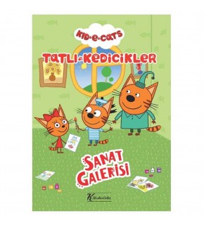 Tatlı Kedicikler Hikaye Kitabı Sanat Galerisi 20x28 4 YP