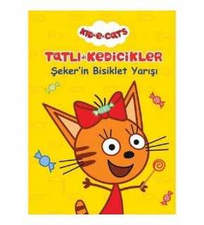 Tatlı Kedicikler Hikaye Kitabı Şeker İn Bisiklet Yarışı 20x28 6 YP