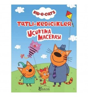 Tatlı Kedicikler Hikaye Kitabı Uçurtma Macerası 20x28 6 YP