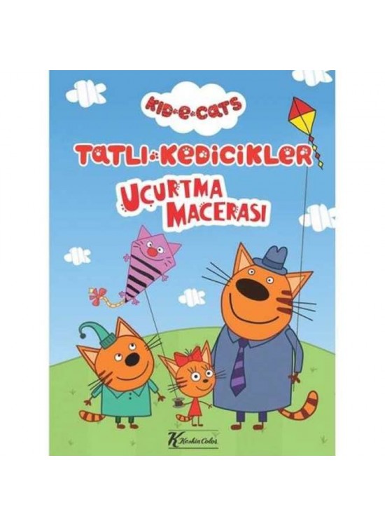 Tatlı Kedicikler Hikaye Kitabı Uçurtma Macerası 20x28 6 YP