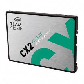 Team 256GB CX2 520-430MB-s 2.5" SATA3 SSD Disk (T253X6256G0C101)