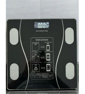 Techfit Dijital Baskül TF-1075 (Bluetooth Özellikli) Hassas Ölçüm (2.5-180kg)