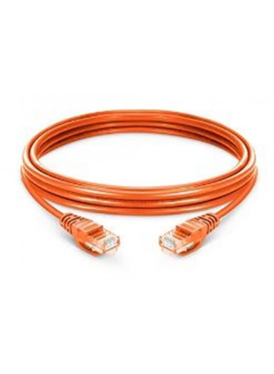 Teldata TLD-050T Cat6 0.50MT Turuncu Utp Patch Kablo