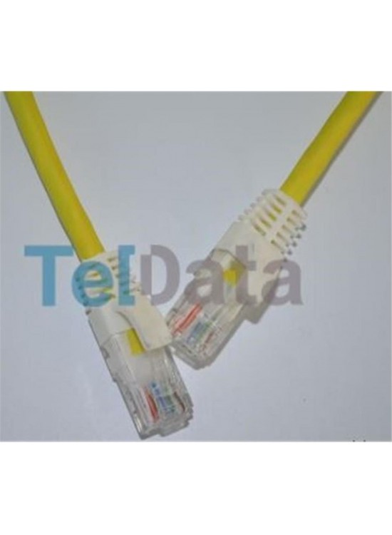 Teldata TLD-1000YS Cat6 10MT Sarı Utp Patch Kablo
