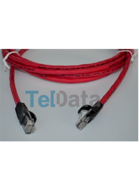 Teldata TLD-1500K Cat6 15MT Kırmızı Utp Patch Kablo