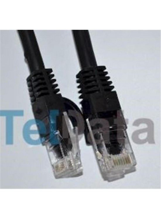 Teldata TLD-3000S Cat6 30MT Siyah Utp Patch Kablo