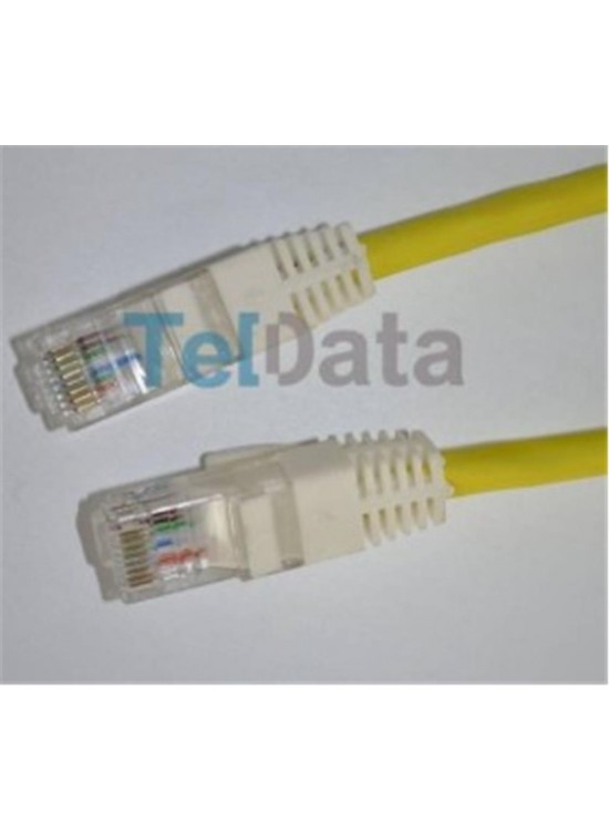 Teldata TLD-3000YS Cat6 30MT Sarı Utp Patch Kablo