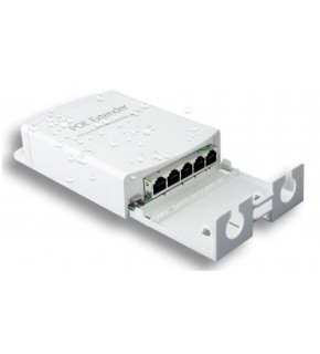 Teldata TLD-EXP Poe Extender 10-100-1000 1 İnput 4 Output 12W İç Ortam