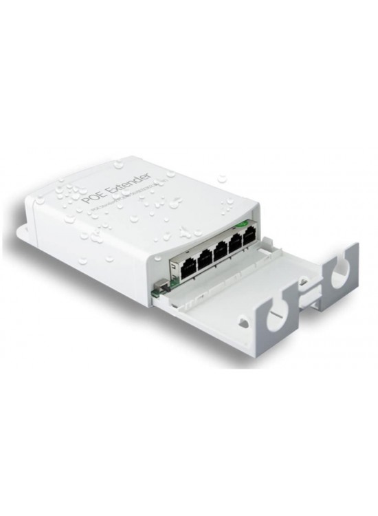 Teldata TLD-EXP Poe Extender 10-100-1000 1 İnput 4 Output 12W İç Ortam