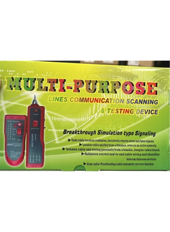 Teldata TLD-KTC Kablo Bulucu Tester Network Bili Bili RJ11 RJ45