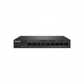 Tenda G0-8G-PoE 9 Port 8 Port Poe+ 10-100-1000 Switch Çelik Kasa POE Router
