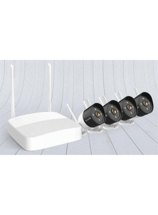 Tenda K4W-3TC 4 Kanal NVR Kayıt Cİhazı + 4 Adet Outdor Ip Wifi Bullet Kamera Set