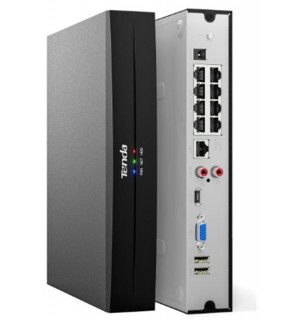 Tenda TN3108-8P 8 Kanal Poe 4K 8MP Destekli NVR Kayıt Cİhazı