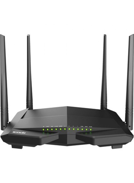 Tenda V12 867 Mbps 4 Port ADSL2+-VDSL Kablosuz Fiber Modem 4 Anten Tenda V12 867 Mbps 4 Port ADSL2+-VDSL Kablosuz Fiber Modem 4 Anten