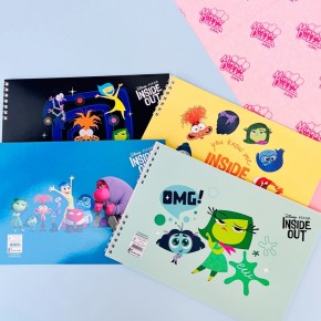 Ters Yüz Spiralli Resim Defteri  17x25 15 YP 300115-18 (1 Adet)