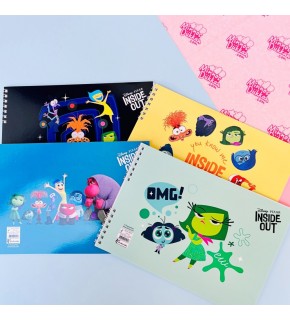 Ters Yüz Spiralli Resim Defteri  17x25 15 YP 300115-18 (1 Adet)