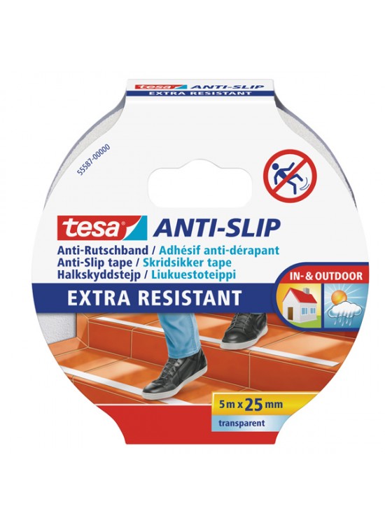 Tesa Bant Merdiven Kaydırmaz Şeffaf 5x25 55587-00011