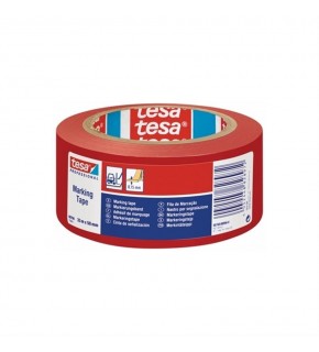 Tesa İkaz Bandı Yer İşaretleme Kırmızı 33x50 60760-00096-15