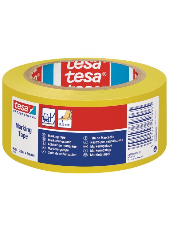 Tesa İkaz Bandı Yer İşaretleme Sarı 33x50 60760-00095-15 Tesa İkaz Bandı Yer İşaretleme Sarı 33x50 60760-00095-15
