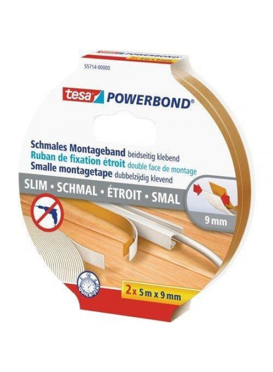 Tesa Montaj Bandı Köpük Powerbond Slim 5x18 55714-00000-03 Tesa Montaj Bandı Köpük Powerbond Slim 5x18 55714-00000-03