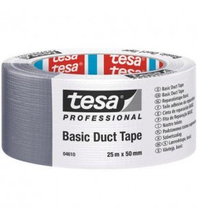 Tesa Tamir Bandı Basic Duck Siyah 50x50 04610-00004-00
