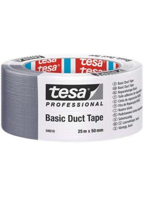 Tesa Tamir Bandı Basic Duck Siyah 50x50 04610-00004-00 Tesa Tamir Bandı Basic Duck Siyah 50x50 04610-00004-00