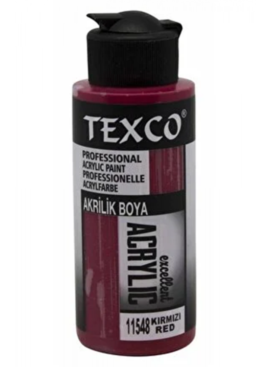 Texco Excellent Akrilik 110 CC Kırmızı Texco Excellent Akrilik 110 CC Kırmızı