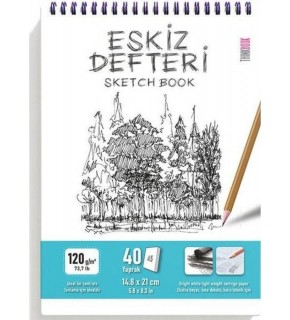 Thinkbook Eskiz Defteri 80 Syf A5