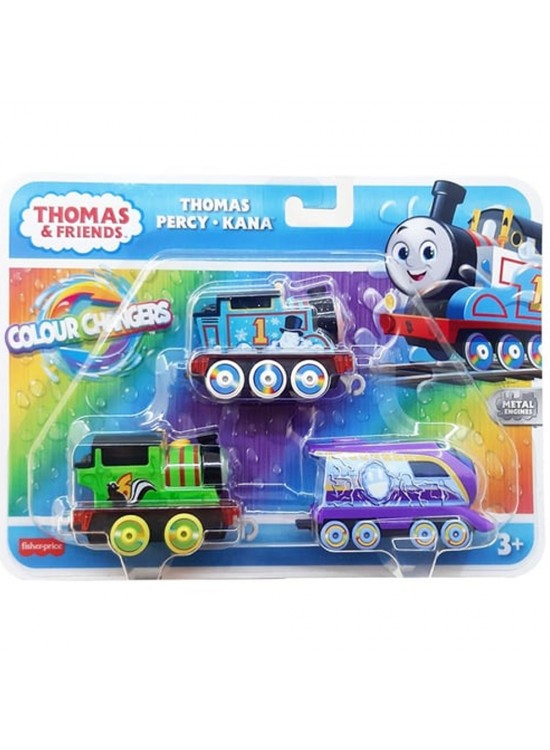 Thomas Ve Arkadaşları Renk Değiştiren Küçük Trenler 3 Lü Paket HNP82