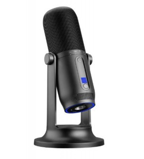 Thronmax M2 MDRILL ONE Siyah USB 48Khz 16Bit HD Stüdyo 4Tip Kayıt RGB 3,5mm Led Type-C Mikrofon