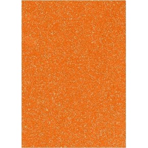 Ticon Fon Kartonu Simli 50x70 Cm 10 Lu Turuncu 139660