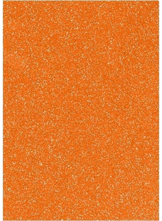 Ticon Fon Kartonu Simli 50x70 Cm 10 Lu Turuncu 139660