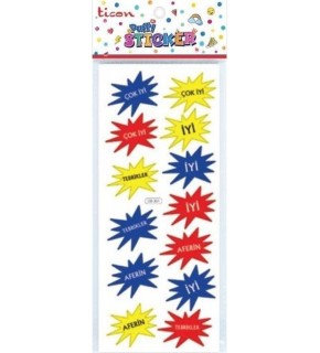 Ticon Puffy Sticker Aferin Tps-002/2 (1 Adet)