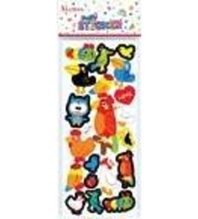 Ticon Puffy Sticker Hayvan Figürleri Tps-007/3 (1 Adet)