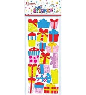 Ticon Puffy Sticker Hediye Paketi Tps-009/13 (1 Adet)