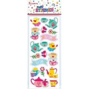 Ticon Puffy Sticker Pasta Tps-009/10 (1 Adet)